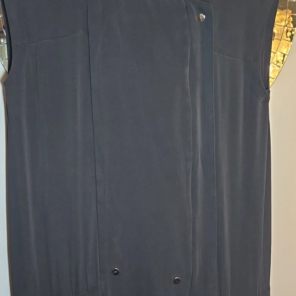 Gucci Sleeveless Silk Long Full Zip Vest - Picture 3 of 15
